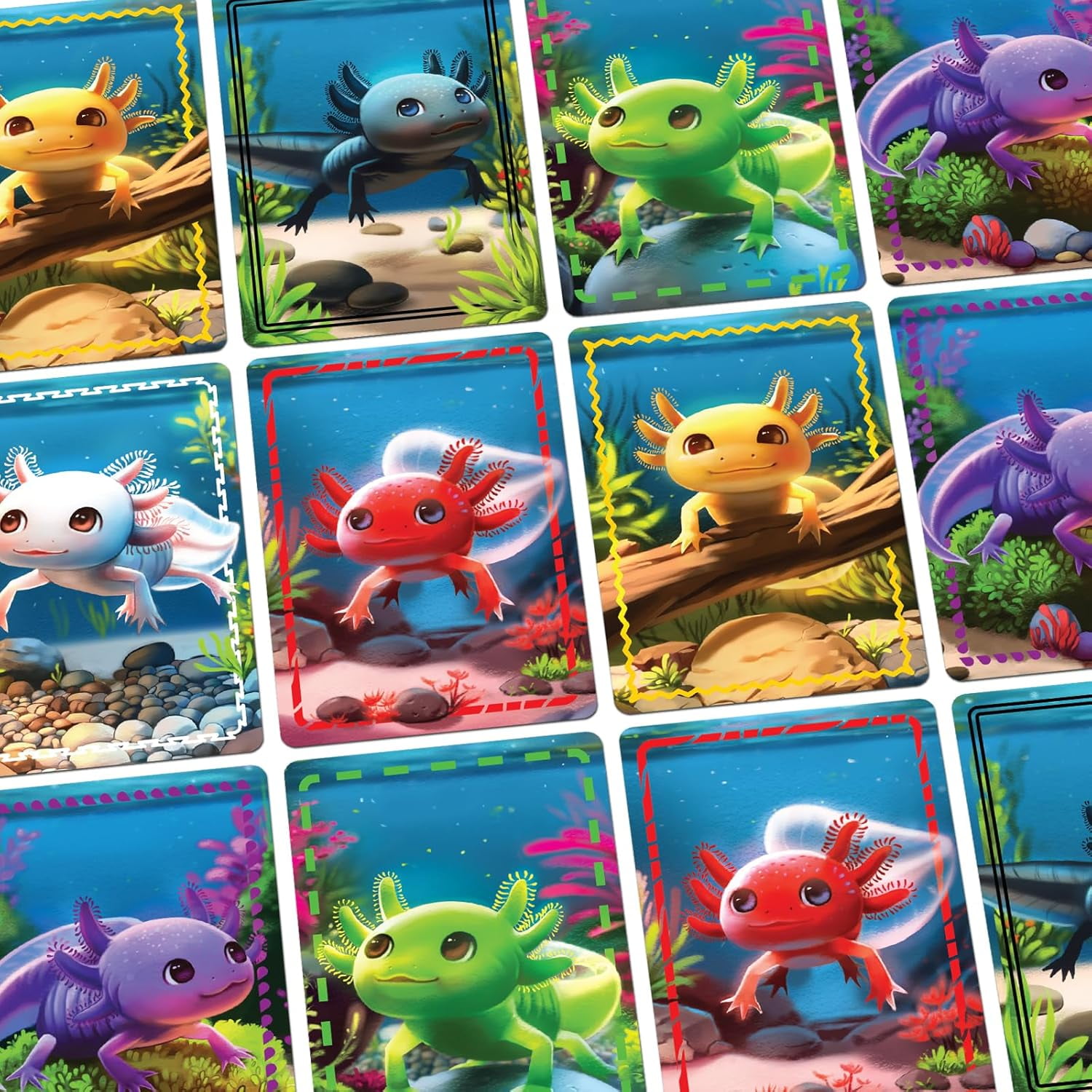 A Lotta Axolotls, Lighthearted Card Game, Great for Game Night, Perfect for Kids and Adults, Ages 6 and Up