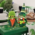 thumbnail image 4 of St. Patrick’s Day Gnomes Decor, Irish Leprechaun Couple Dolls, Festive Tabletop Ornaments for Home and Holiday Decoration, 4 of 6