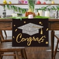 thumbnail image 3 of Graduation Table Banner for 2025 Celebrations - Polyester Decorative Runner for Kitchen and Living Room Parties, 3 of 4