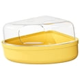 thumbnail image 2 of Caja de baño de arena para hámster Fernando tapa transparente grande Amarillo, 2 of 8