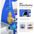 thumbnail image 4 of SPECSTAR 110V 1/3 HP 4.5 CFM Single Stage Rotary Vane Air Vacuum Pump with Oil Bottle, 4 of 7