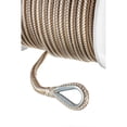 thumbnail image 3 of Seachoice Boat Anchor Rope, Double-Braid, Nylon, Achor Line, 1/2 In. X 200 Ft., Gold/White, 3 of 4