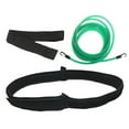 thumbnail image 2 of 3.0M Training Belt Set Ejercitador Cinturón Tether Pool s Belt Verde shamjiam Cinturones de entrenamiento de natación, 2 of 9