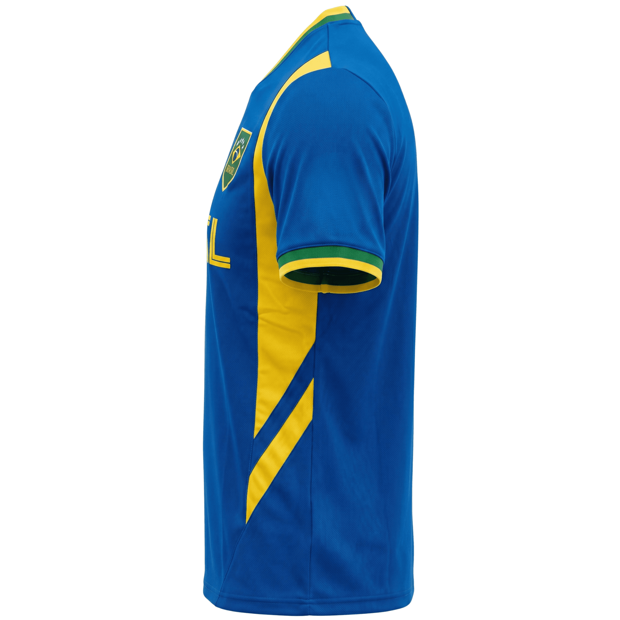 J4K Inc. Brasil Soccer Fan Jersey, Brazil Shirt 100% Polyester, YS-XXL, 1-Pack