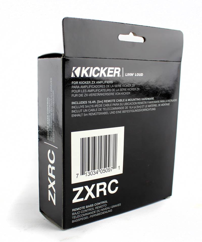Kicker ZXRC Bass Remote Control Knob for Kicker ZX Amplifiers, 2-1