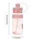 thumbnail image 2 of Botella de deporte de viaje al aire libre para niños y estudiantes con correa de vaso de agua de plástico con espacio de paja para PC Wmkox8yii jkg6042, 2 of 4