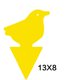 thumbnail image 4 of Trampa para Moscas La No Tóxica Pegajosa Doble Cara (pájaros) Color Amarillo 10 Uds., 4 of 7