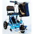 thumbnail image 2 of Triaxe Sport Protable Folding Mobility Scooter, Purple, 2 of 4