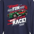 thumbnail image 3 of Hot Wheels - Oh What Fun It Is To Race - Toddler & Youth Long Sleeve Graphic T-Shirt, 3 of 5