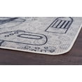 thumbnail image 4 of Novelty 20x30 Area Rug (1'8'' x 2'6'') Graphic Taupe, Gray Living Room Easy to Clean, 4 of 4