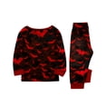thumbnail image 5 of Racifhz Cozy Family Matching Halloween Pajamas Set Printed Long Sleeve Top and Pants Loungewear Festive Holiday Sleepwear Set Nightwear Cute Halloween Gifts for Mom Dad, 5 of 5
