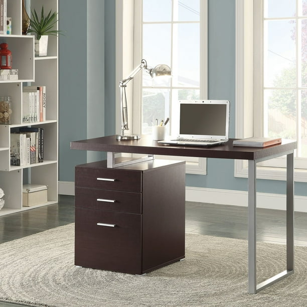 Coaster Hilliard Office Desk In Modern Multiple Finishes Walmart