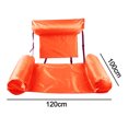 thumbnail image 2 of Juego de piezas Hamaca flotante de agua Piscina inflable Salón flotante Silla flotante de agua plegable Balsa reclinable inflable para adultos y niños Ofspeizc CPB-US-ZMR62-2, 2 of 5