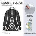 thumbnail image 5 of Dark Celestial Art Backpack Durable Waterproof Composite Oxford Cloth with Astral Star Pattern, Adjustable Straps, Breathable Padding for Travel and School Activities, 5 of 6
