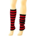 thumbnail image 2 of Jambières Tricotées Chaudes Hiver Automne Chaussettes Rétro à la Mode pour Femmes Filles Bas Confortables et Douillets, 2 of 3