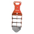 thumbnail image 1 of Hebilla para cinturón de herramientas, clip para cinturón, instalación rápida, cierre compacto de liberación rápida para carpintería, construcción naranja giratorio, 1 of 8