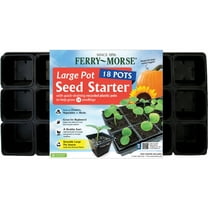Ferry-Morse Reusable 18 Pot Seed Starting Plastic Tray