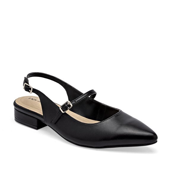 SANDALIA PLANA LADY PAULINA NEGRO 140512