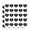 Clear, variant on Keep Calm Disinfect and Be Happy Heart Shaped Planner Calendar Scrapbook Craft Stickers