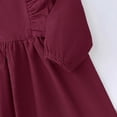 thumbnail image 7 of CAIVO Autumn Girls Corduroy Pinafore Dress With Pleated Skirt And Scalloped Trim Casual Play Outfit Toddler Kids, 7 of 7