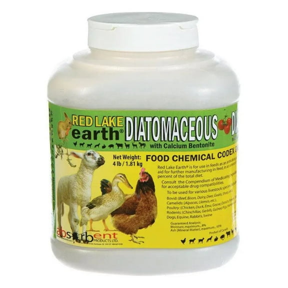 Red Lake Poultry Feed Additive Diatomaceous Earth 4 lbs.