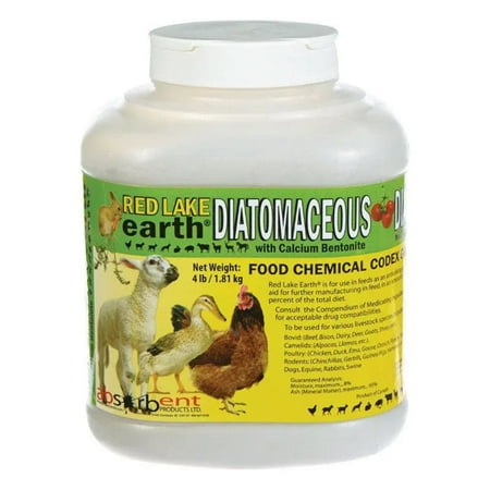 Red Lake Poultry Feed Additive Diatomaceous Earth 4 lbs.