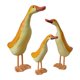 thumbnail image 4 of 3 estatuas de de madera, esculturas de animales, decoración para el hogar, artesanías creativas, figuras de , adornos para estantería, 4 of 9