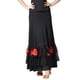 thumbnail image 4 of Disfraz de Danza Del Vientre para Mujer Danza Del Vientre, Danza Completa - de para Disfraces Negro + Rojo Macarena Vestido de baile latino, 4 of 8