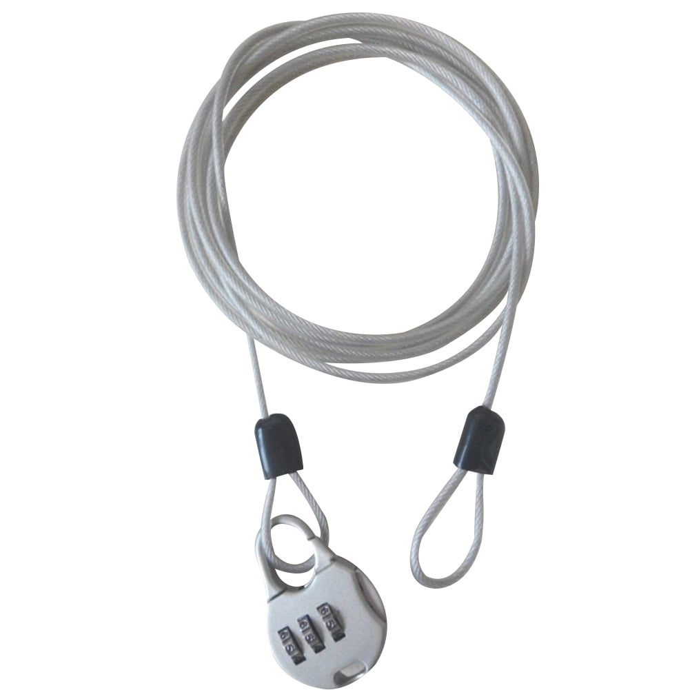 cable padlock luggage