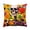 B, variant on Festival Carnival Floral Skull Decorative Pillow Cover 45x45cm Flax Linen Cushion Case for Sofa Couch Bed Halloween Themed Home Decor