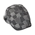 thumbnail image 1 of Gorra de ajustable 55 cm-59 cm hombres mujeres gorra plana para viajes conducción al aire libre Negro Yuyangstore boina, 1 of 8
