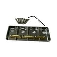 thumbnail image 2 of Puente de cordal rígido fijo para guitarra eléctrica, accesorios para bajo Dorado, 2 of 8
