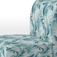 thumbnail image 4 of Designart "Leaves Neutral Color Flowers" Upholstered Tropical Accent Chair and Floral Arm Chair - Multiple Color & Pattern, 4 of 7