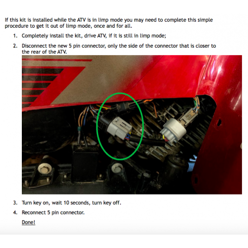 Prairie 360 Belt Light Bypass With Kebc Wire Harness Kit Walmart Com