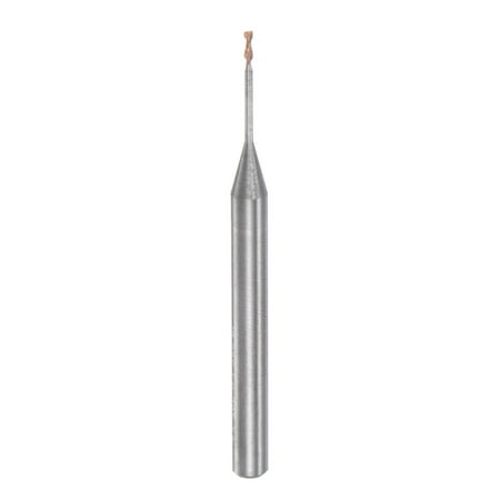 

Uxcell 4mm Shank 1mm x 12mm Titanium Coated Solid Carbide 2 Flutes Square End Mill Cutter