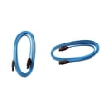 thumbnail image 1 of 39-inch III 6.0 Gbps 7pin A Cable De Datos Femenino Con Bloqueo De Pestillo Para HDD - 2 Pack Soledad Cable de datos SATA para PC, 1 of 9