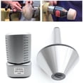 thumbnail image 5 of 4" Lathe Live Center 75 Degree MT3 Arbor Triple Ball Bearing Design Loading Capacity 900Lbs Suitable for Large Hollow Work Pieces, 5 of 12