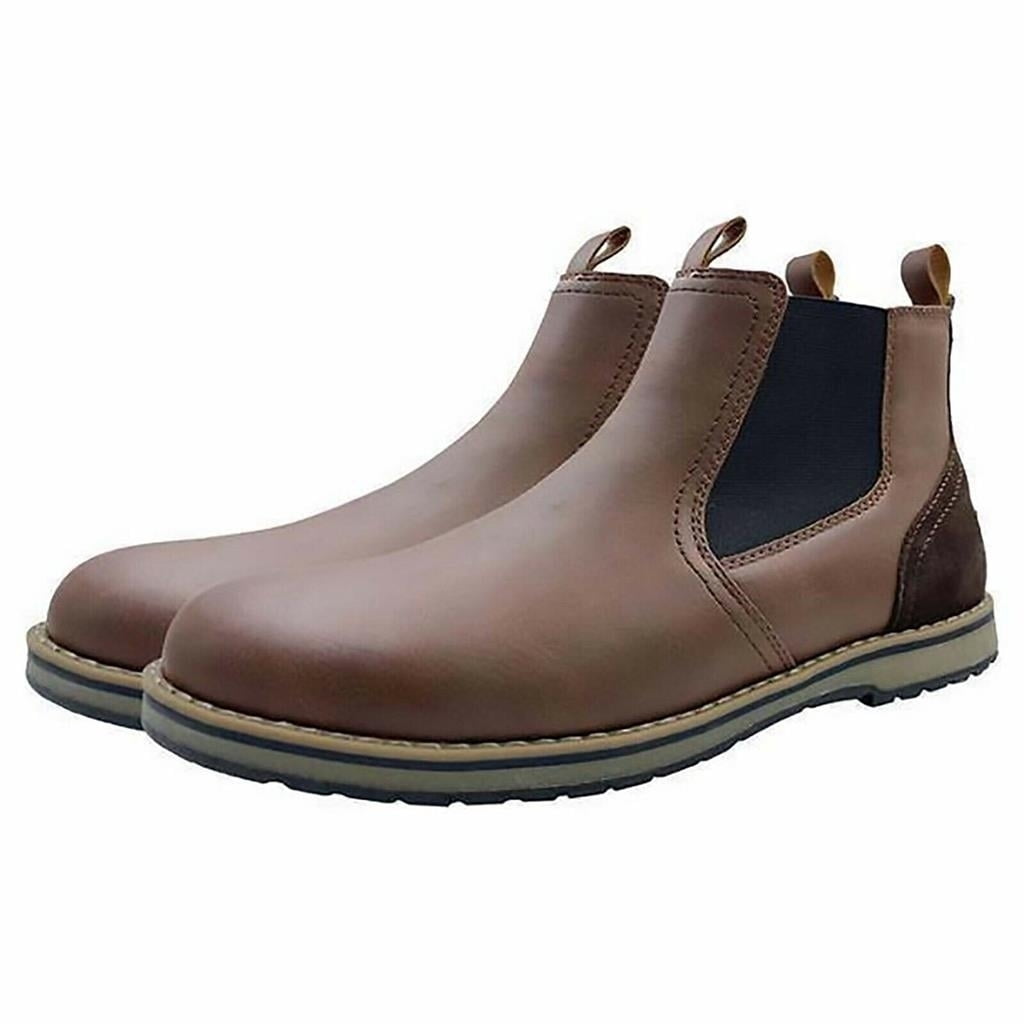 IZOD Izod Men's Lucas PullOn Chukka Boot (Brown, 12) New with box/tags