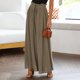 thumbnail image 3 of Pantalones De Salón Pantalones cómodos para mujer Estilo bohemio Pantalones elegantes Ropa diaria (Verde S) Cgtredaw para Mujer Verde T M, 3 of 6