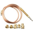 thumbnail image 1 of 36in Thermocouple Replacement For Gas Furnaces Boilers Water Heaters Gas Fire, 1 of 10