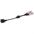thumbnail image 3 of One Point Two Line RJ45 to XLR Male+Female RJ45 Female to XLR Male+XLR Male Audio Signal Transmission Short Cable 0.15m, 3 of 5