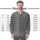 thumbnail image 2 of Ceisia Men's Relaxed Fit Vertical Rib Knit Small V-Neck Long Sleeve Casual Top Gifts, 2 of 8