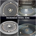 thumbnail image 4 of HLONK 2pcs Microwave Plastic Turntable Plate Support Wheel Ring Turntable Holder, 4 of 5