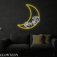 thumbnail image 2 of Glowneon Moon Dachshund Neon Sign, Dachshund Led Sign, Bedroom Decor, 2 of 4