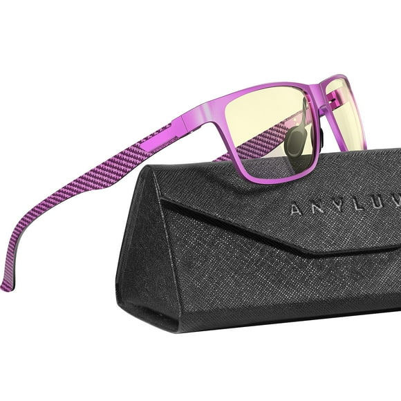 Gafas de bloqueo de luz azul ANYLUV para hombre Al-Mg Metal