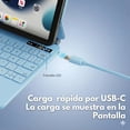 thumbnail image 2 of Teclado Magic Keyboard Pro Para Ipad 10th A16 2025 Español Ñ Azul Claro., 2 of 7