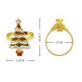thumbnail image 6 of MINKUROW Christmas Napkin Rings Set of 6,Napkin Ring for Wedding,Dinner Party,Banquet,Serviette for Xmas,Thanksgiving Day,Birthday Xmas Tree, 6 of 7