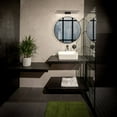 thumbnail image 2 of WAC Lighting Parallax 18" 1-Light 3000K Aluminum Bathroom Vanity Light in Nickel, 2 of 5
