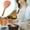 Orange, variant on Uioepy Final Sale Household Kitchen Noodle Scooping Spoon, Dumpling And Wonton Draining Spoon, Japanese Large Scooping Spoon, Plastic Noodle Large Strapping Spoon, White Plastic Kitchen Supplies Hot P