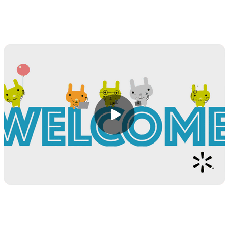 Welcome Balloons Walmart eGift Card